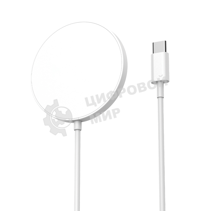 Беспроводное зарядное устройство Rexant Fast charge, Qi 15Вт, серебро