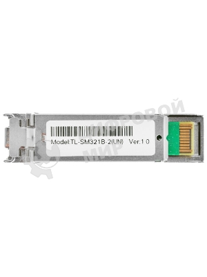 Модуль TP-Link SFP 1000Base-BX WDM Bi-Directional SFP module, TX: 1310 nm and RX: 1550 nm, 1 LC Simplex port, up to 2 km transmission distance in 9/125 μm SMF (Single-Mode Fiber), Supports Digital Diagnostic Monitoring (DDM).