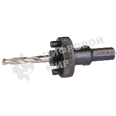 Переходник Зубр 29534_z01державка ЭКСПЕРТ для BiMet коронок пружинный фиксатор HEX d32-152мм