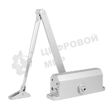 Доводчик дверной для установки на дверь весом до 65 кг