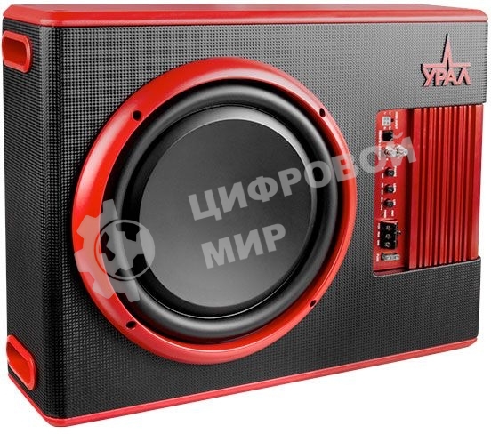 Сабвуфер автомобильный Ural АС-У12А 300Вт активный (30 см/12