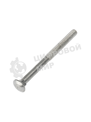 Болт мебельный Kranz DIN 603, 8х100, короб (25 шт./уп.)