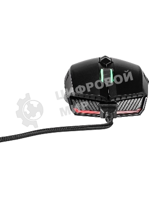 Мышь беспроводная Harper Gaming Spigot WGM-01 черный, 4000 dpi, радиоканал, USB, кнопки - 7