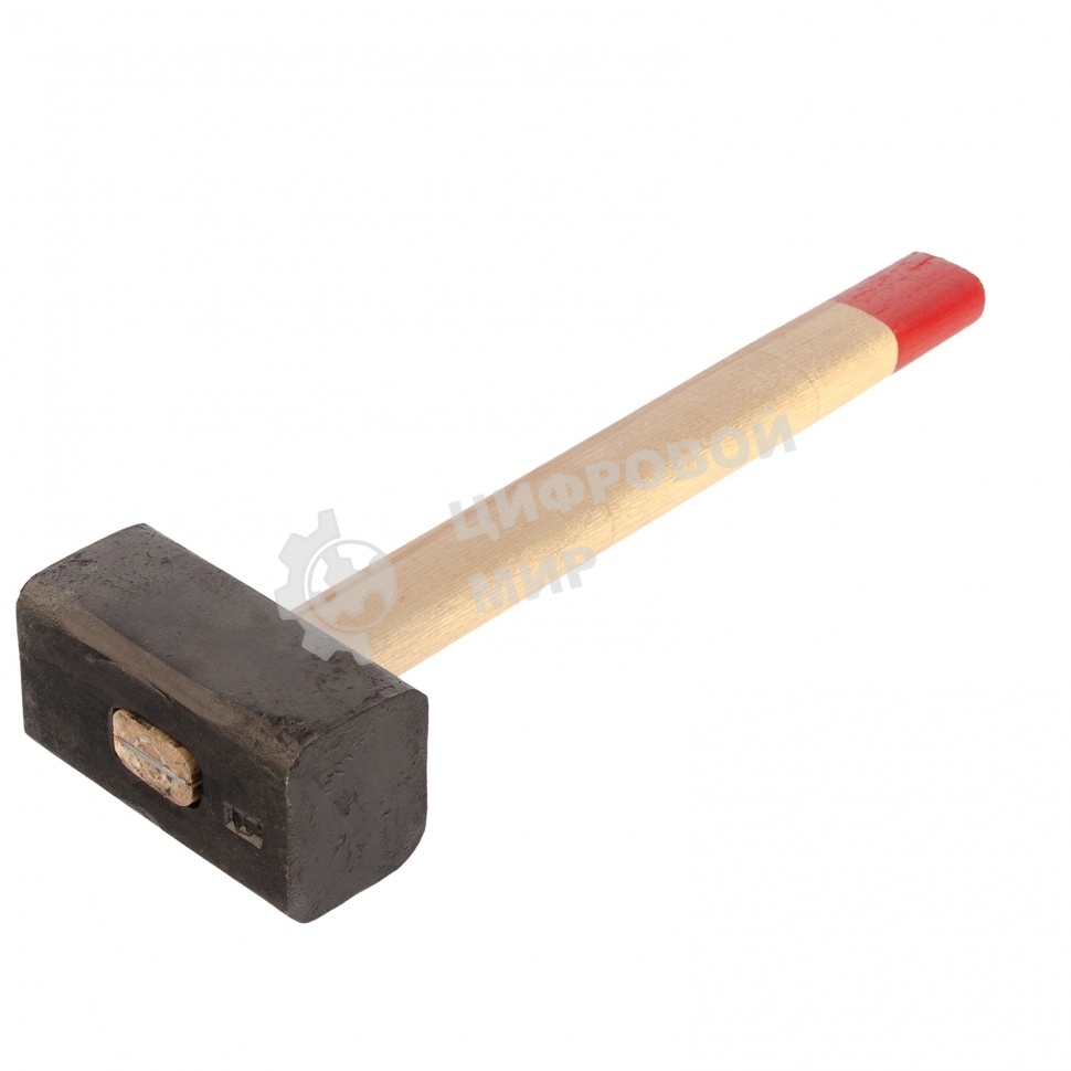 Кувалда Сибртех, 3000 г, кованая головка, деревянная рукоятка 380 мм