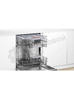 Встраиваемая посудомоечная машина Bosch SPV4HMX65Q, серебристый, 45 см, 10 компл., 45 дБ, класс A+