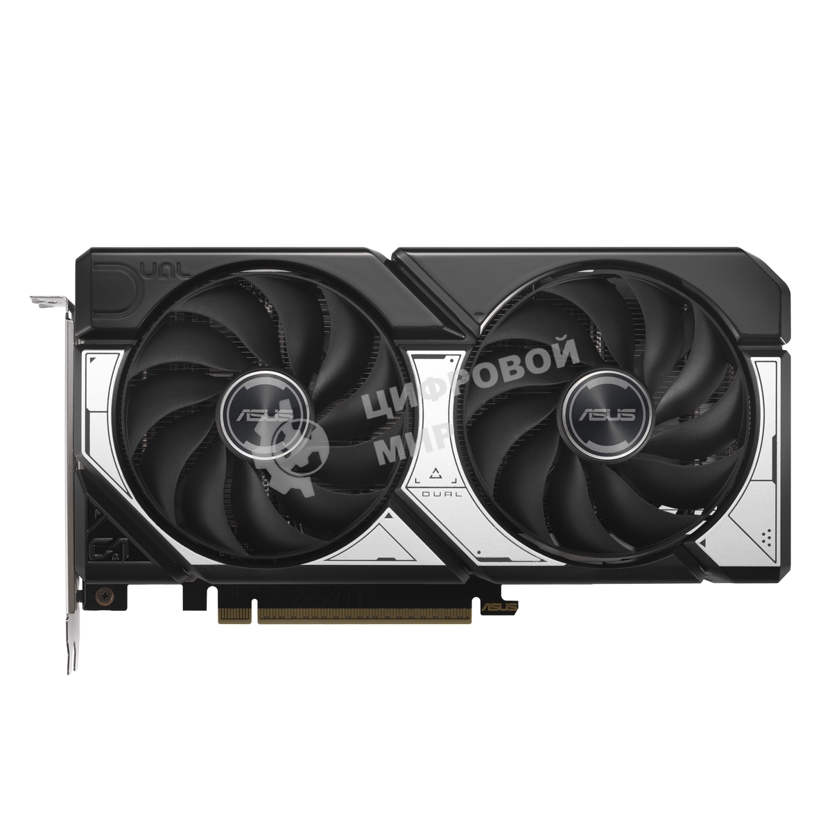 Видеокарта ASUS GeForce RTX 5060 Ti 8G DUAL OC Edition, NVIDIA RTX 5060 Ti, 8 ГБ GDDR7, 128 бит, PCI-e 5.0, 1xHDMI, 3xDP, 2632 МГц