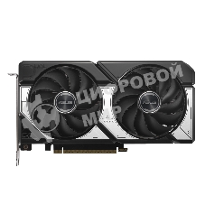 Видеокарта ASUS GeForce RTX 5060 Ti 8G DUAL OC Edition, NVIDIA RTX 5060 Ti, 8 ГБ GDDR7, 128 бит, PCI-e 5.0, 1xHDMI, 3xDP, 2632 МГц