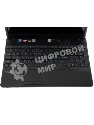 Клавиатура для ноутбука Sony Vaio VPC-EB черная без рамки
