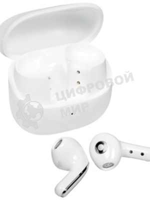 Наушники TWS Xiaomi Buds 5 белый, вкладыши, Bluetooth, активное шумоподавление, до 6 ч