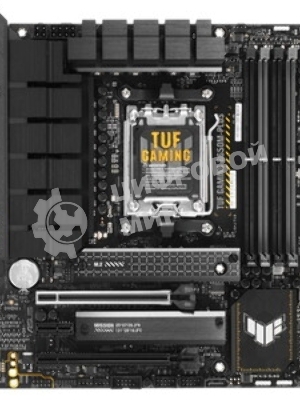 Материнская плата ASUS TUF GAMING B650M-PLUS, AM5, AMD B650, 4xDDR5, 4xSATA, 2xM.2, 1xPCIe 4.0 x16, 1xPCIe 4.0 x4, 1xDP, 1xHDMI, 1x 2.5Gb LAN, 4xUSB-A 3.2 Gen 2, 1xUSB-A 3.2 Gen 1, 1xUSB-C 3.2 Gen 2x2, 5x3.5 мм, 7.1, mATX
