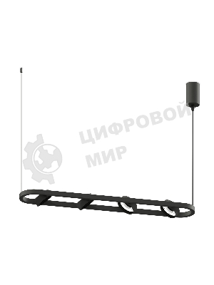 Корпус светильника C9164/4 SBK черный песок 800*126*800mm GX53/4