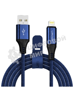Кабель Crown USB - Lightning CMCU-3103L blue