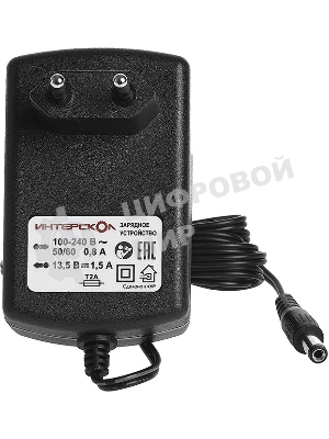 Зарядное устройство 1,5/12 с инд. для аккум. блока 1,5А/ч, 12В, Li-ion Интерскол