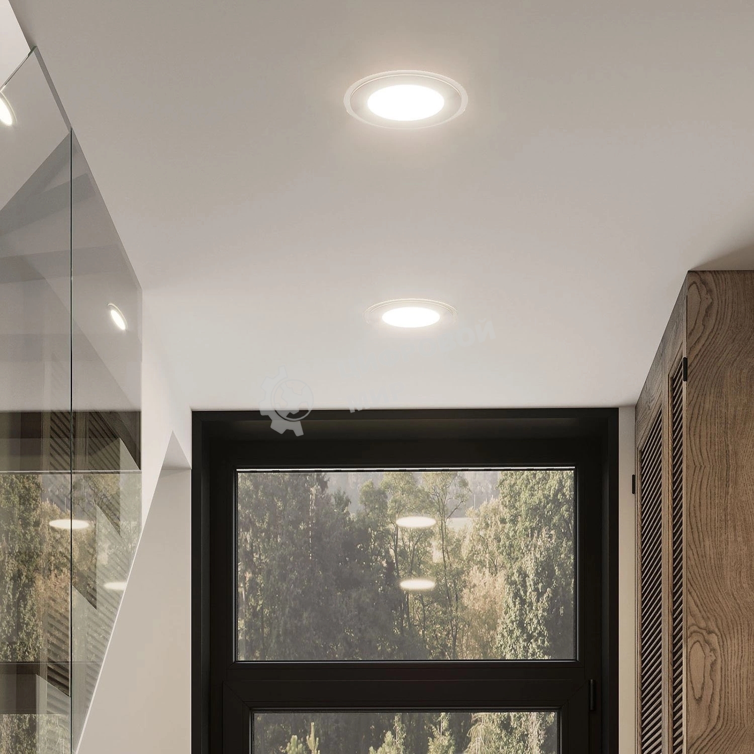 Светильник Gauss 18Вт 4000K цв.св.:белый нейтральный белый