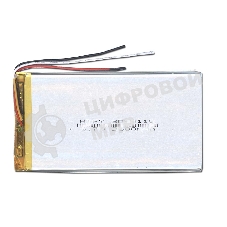Аккумулятор Li-Pol (батарея) 3x60x110мм 3pin 3.7V/3500mAh