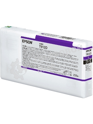 Картридж струйный Epson T913D (C13T913D00) фиолетовый (200 мл) для SureColor SC-P5000V SC-P5000