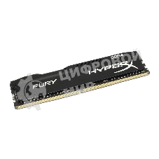 Оперативная память Kingston Fury Beast Black, DDR4, 16Gb (1x16 GB), 3200 MHz, CL16, радиатор, черный