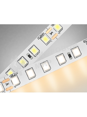 Светодиодная лента Ambrella light GS3101 2835 120Led/ 10W m/ 24V IP20 3000K/ 5000*8*1.2mm (2 конт.)