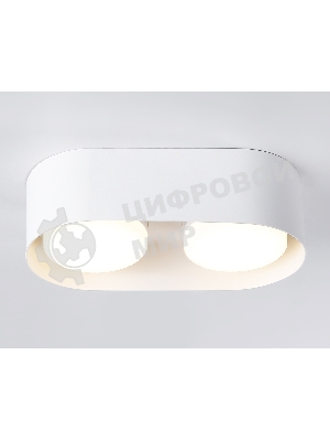 Светильник накладной TN70818/2 WH белый GX53/2 max 12W 200*100*60