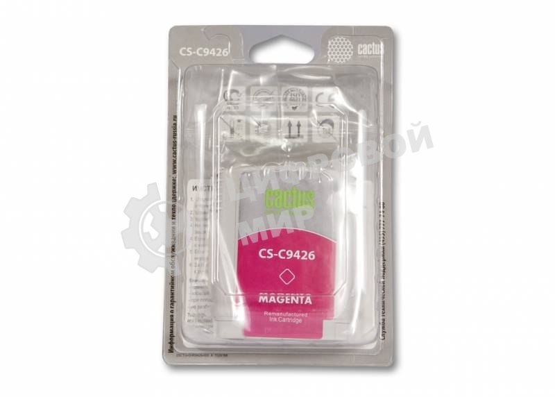Картридж струйный Cactus CS-C9426 пурпурный для №85 HP DJ 30/130 (29мл)