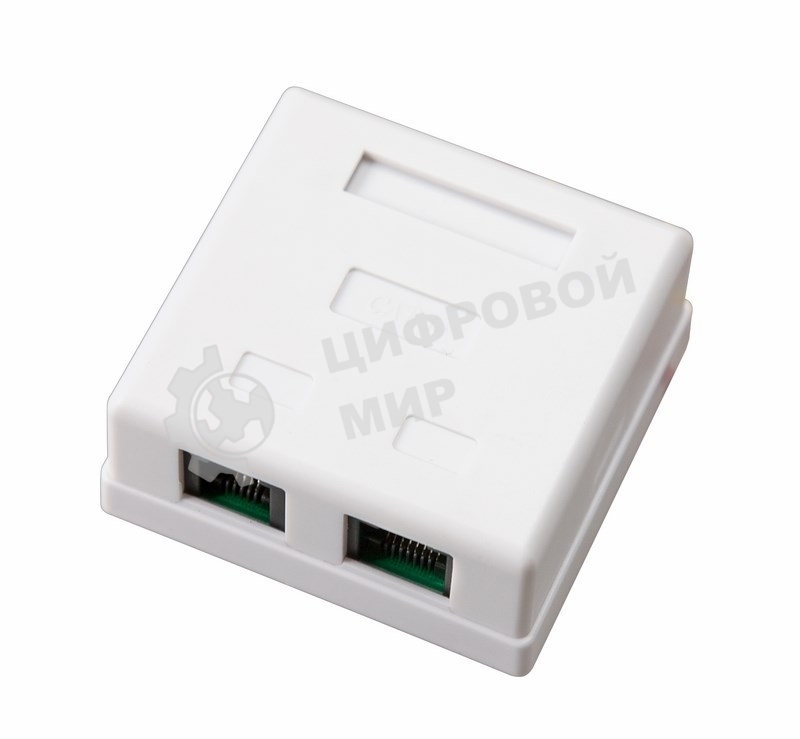 Рoзетка комбинированная внешняя Rexant, RJ-45(8P-8C) + RJ-11(6P-4C), UTP неэкранированная