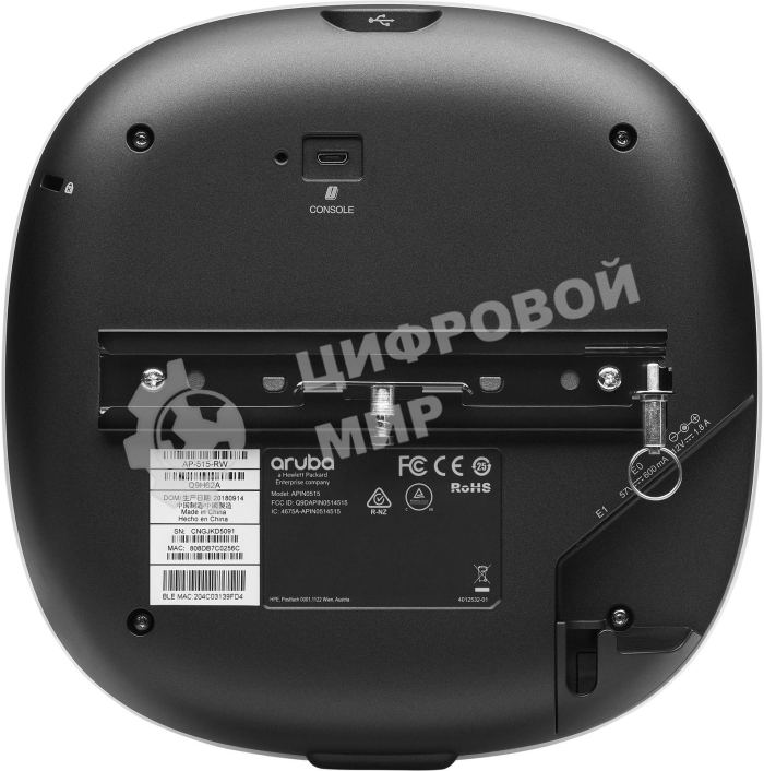 Точка доступа Aruba AP-515 (RW) Dual Radio 4x4:4 + 2x2:2 802.11ax Internal Antennas Unified Campus AP
