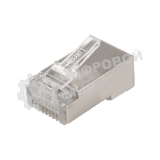 Разъем сетевой Rexant LAN на кабель, штекер 8Р8С (Rj-45), под обжим, в экране, (10 шт.)