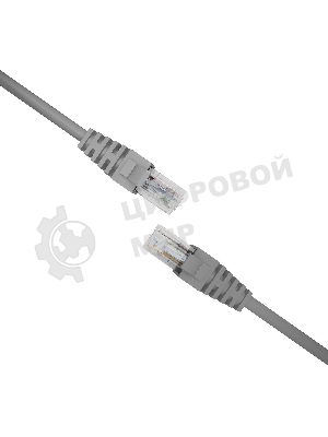 Патч-корд NTSS NTSS-PC-UTP-RJ45-6-0.5-LSZH-GY NTSS-PC-UTP-RJ45-6-0.5-LSZH UTP RJ-45 вил.-вилка RJ-45 кат.6 0.5м серый LSZH (уп.:1шт) 24AWG