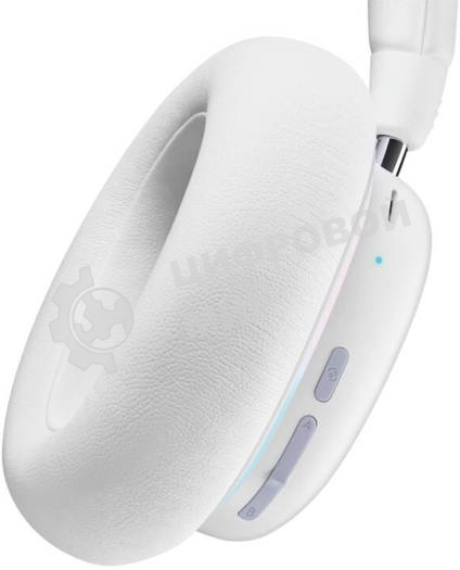 Наушники LOGITECH G733 беспроводные игровые белые (USB, 2,4 ГГц, PRO-G 40 мм, RGB подсветка, 981-000886/981-000883)