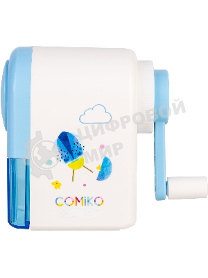 Точилка для карандашей механическая Deli E0641S, 1 отверстие, пластик, ассорти