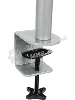 Кронштейн для монитора/ноутбука Cactus CS-VM-LH07-AL серебряный 13