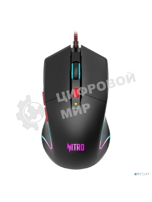 Мышь проводная Acer Nitro OMW301 черный, 7200 dpi, USB, кнопки - 6