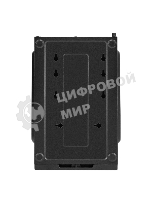 Компьютерный корпус Minitower ExeGate BAA-303U-UNS450 (mATX, БП UNS450 с вент. 12см, 2хUSB+1хUSB 3.0, HD Audio, черный)
