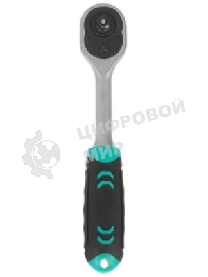 Набор головок Stels 14125 набор торцевых головок 1/4'' головки 4 - 13мм с трещот. ключом crv 11 пр.