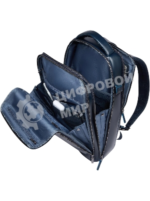 Рюкзак мужской Piquadro Blue Square CA6817B2/BLU2 синий натур.кожа
