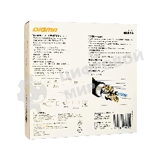 Кабель аудио-видео Digma HDMI 2.0 AOC HDMI (m)/HDMI (m) 10м. позолоченные контакты черный (BHP AOC 2.0-10)