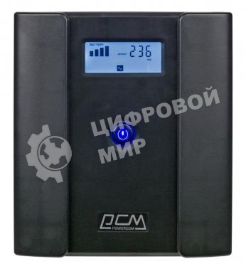 Источник бесперебойного питания Powercom Raptor RPT-1500AP 900Вт 1500ВА черный