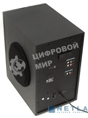 Акустическая система Dialog Progressive AP-230 BLACK акустические колонки 2.1, 35W+2*15W RMS, Bluetooth, USB+SD reader
