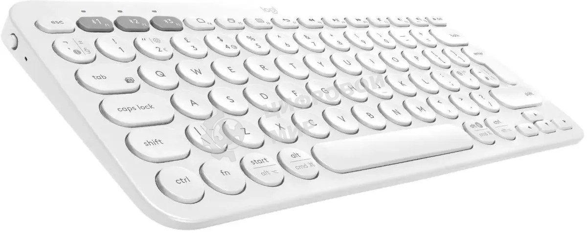 Клавиатура беспроводная Logitech K380, Bluetooth, белый