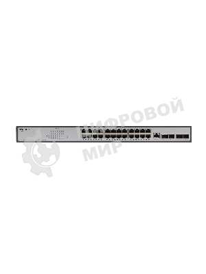 Коммутатор ORIGO Managed L3 Switch 24x1000Base-T PoE, 4x10Gbase-X SFP+, PoE Budget 370W, RJ45 Console, 19
