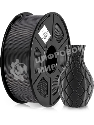 Пластик для принтера 3D Cactus CS-3D-PETG-1KG-BLACK PETG d1.75мм 1кг 1цв. черный