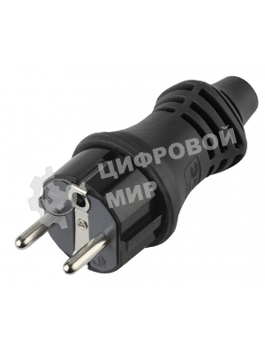 Колодка каучуковая ЭРА с/з 3гн 16A IP44 черная