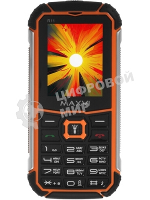 Мобильный телефон Maxvi R10 оранжевый