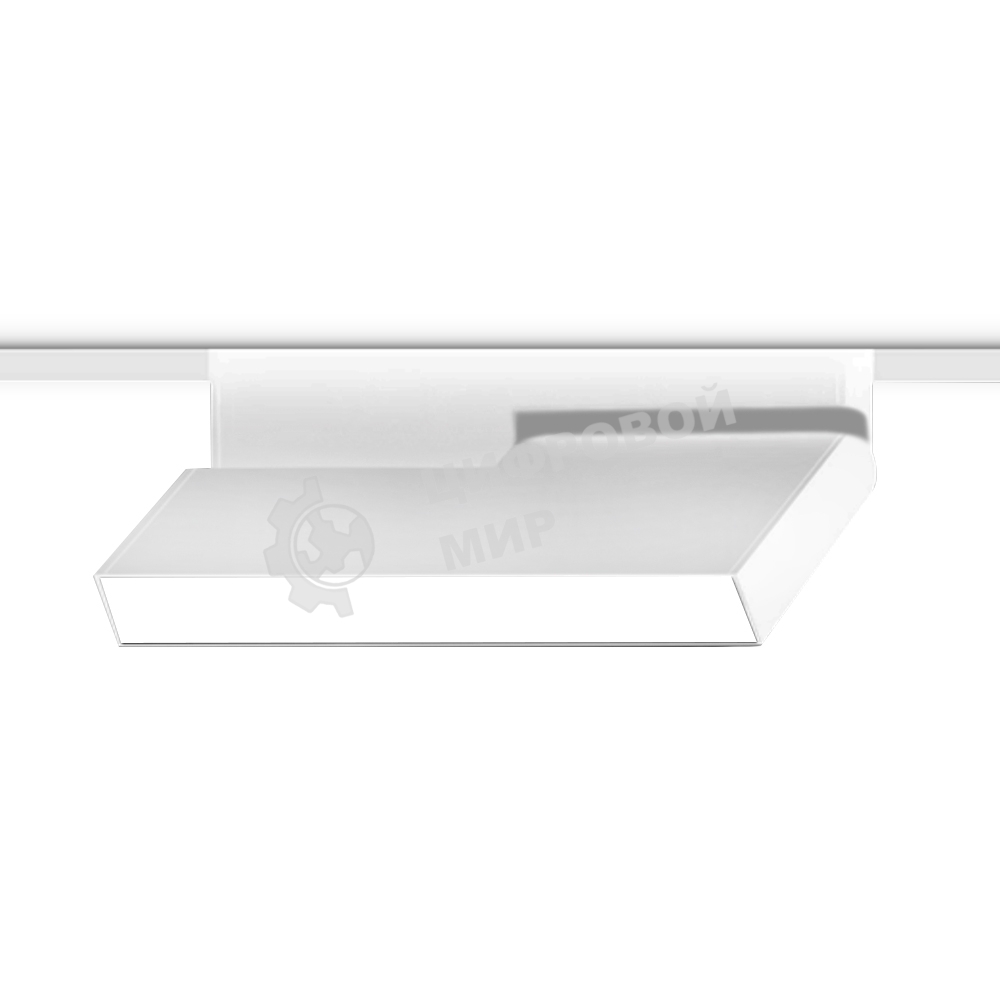 Светильник трековый светодиодный GL4061 WH белый IP20 12W 4200K 48V 223*22*105