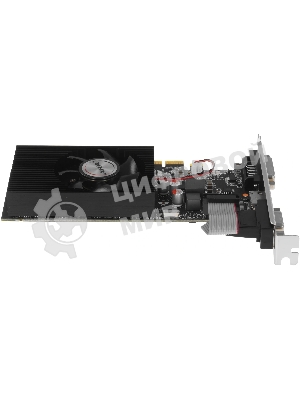 Видеокарта AFOX GeForce GT 730, 2 GB DDR3, 64 bit, DVI, HDMI, VGA, GPU 900 MHz