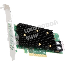 Контролер LSI 9400-8i SGL (05-50008-01), PCIe 3.1 x8 LP, Tri-Mode SAS/SATA/NVMe 12G HBA, 8port(1*int SFF8643), 3408 IOC