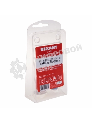 Флюс-гель для пайки Rexant, паяльная кислота, 12 мл, техно-шприц, блистер