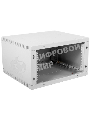 Шкаф телеком. настенный разборный 6U (600х520) дверь металл (ШРН-Э-6.500.1)
