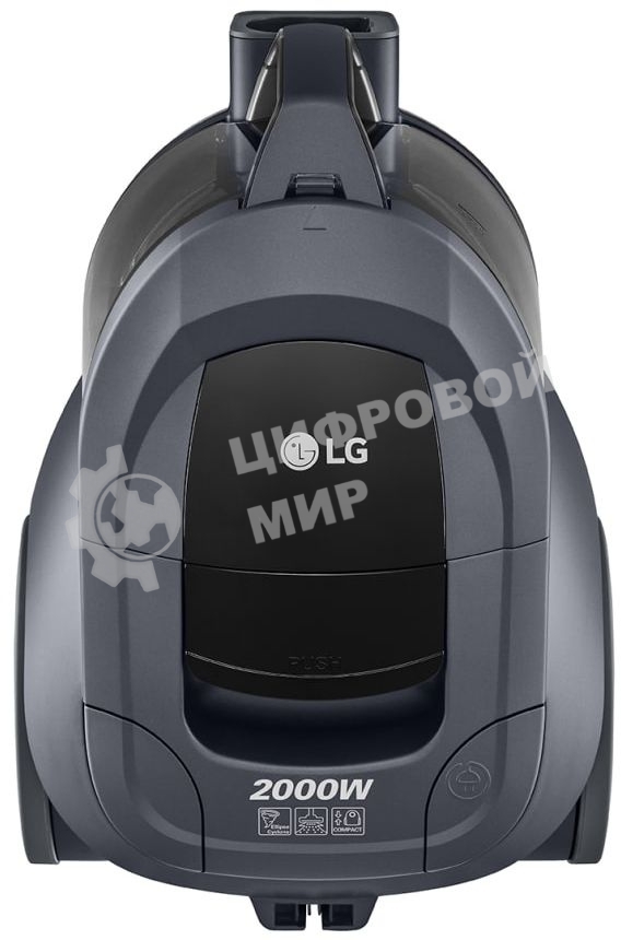 Пылесос LG VC5420NHTG серый, 380/2000 Вт, уборка сухая, пылесборник контейнер, 1.3 л