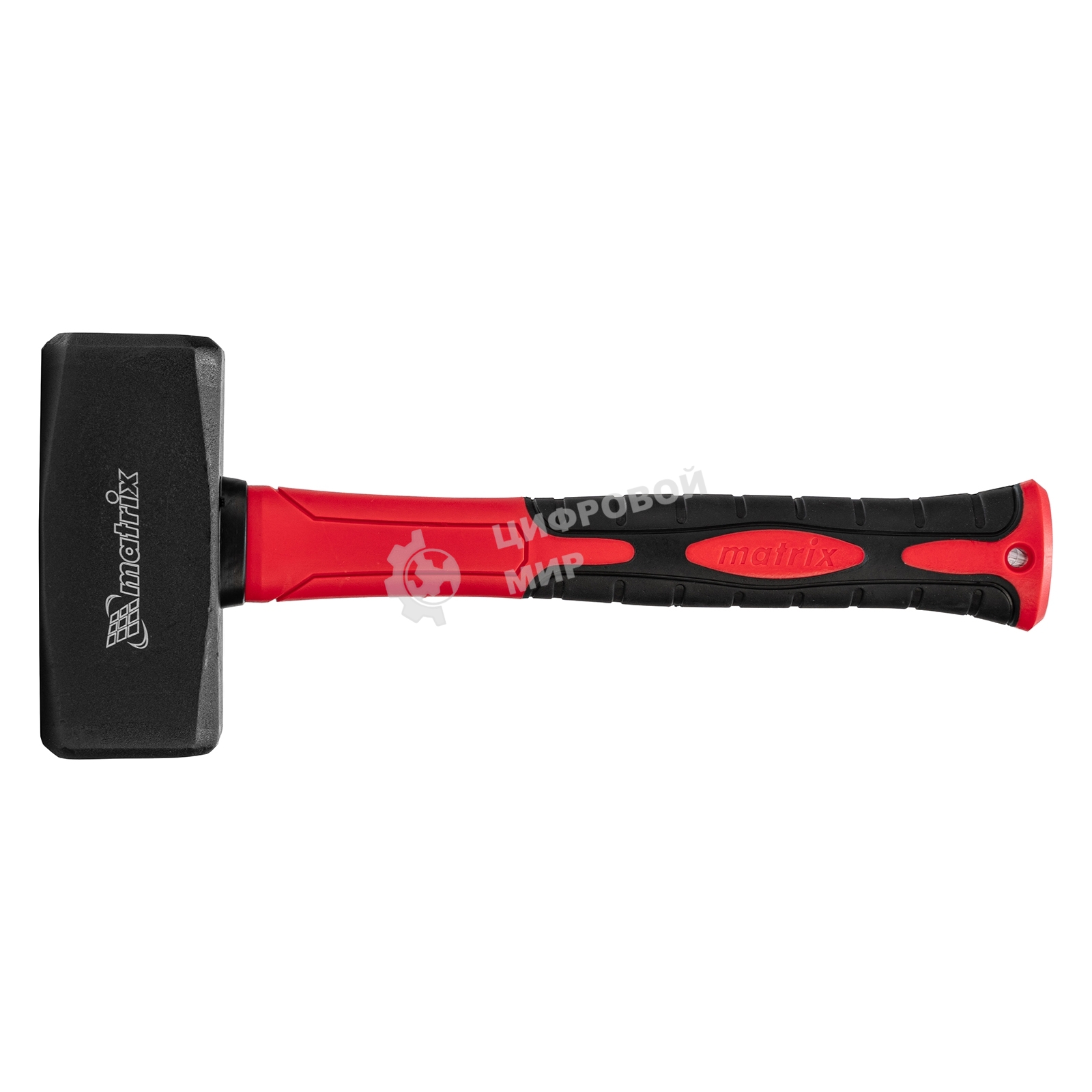 Кувалда Matrix ''optimal'' 2000 г, фибергласовая обрезиненная рукоятка